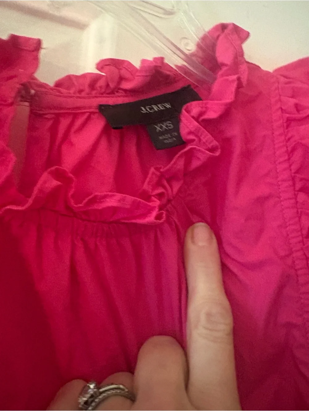 J.Crew Hot Pink tiered sleeveless Dress - Picture 8 of 13